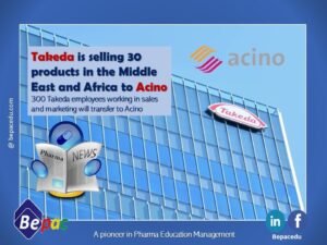 Takeda is selling 30 products in the Middle East and Africa to Acino